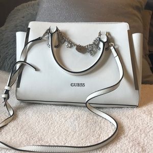 White Guess purse/satchel